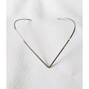 Taxco Vintage Sterling Silver V-Shaped Necklace 925 Mexico